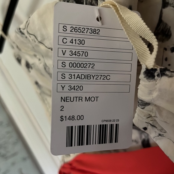 RARE NWT Anthropologie Anthro Maeve fetch and frolic dress size 2 - Picture 3 of 3